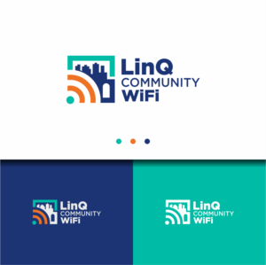 LinQ Community WiFi | Logo Design by Sibyle