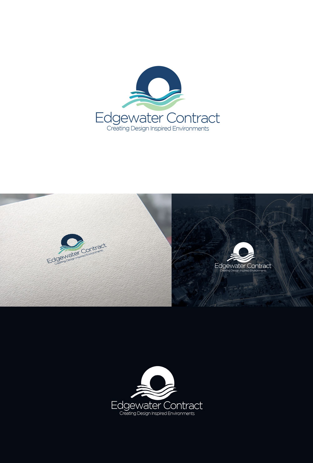 Logo-Design von Th3o für Edgewater Contract | Design #27822233