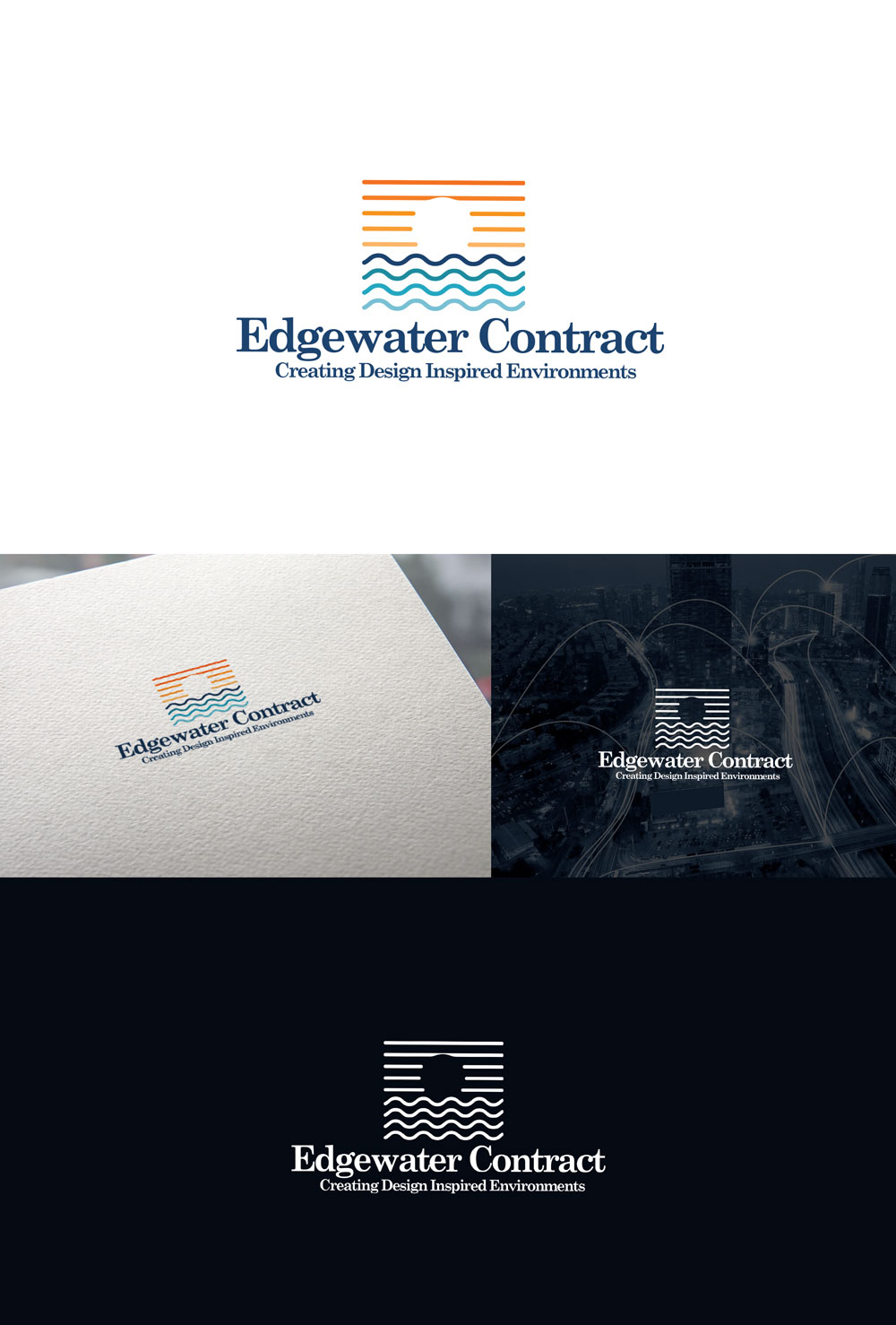 Logo Design by Th3o for Edgewater Contract | Design #27822235