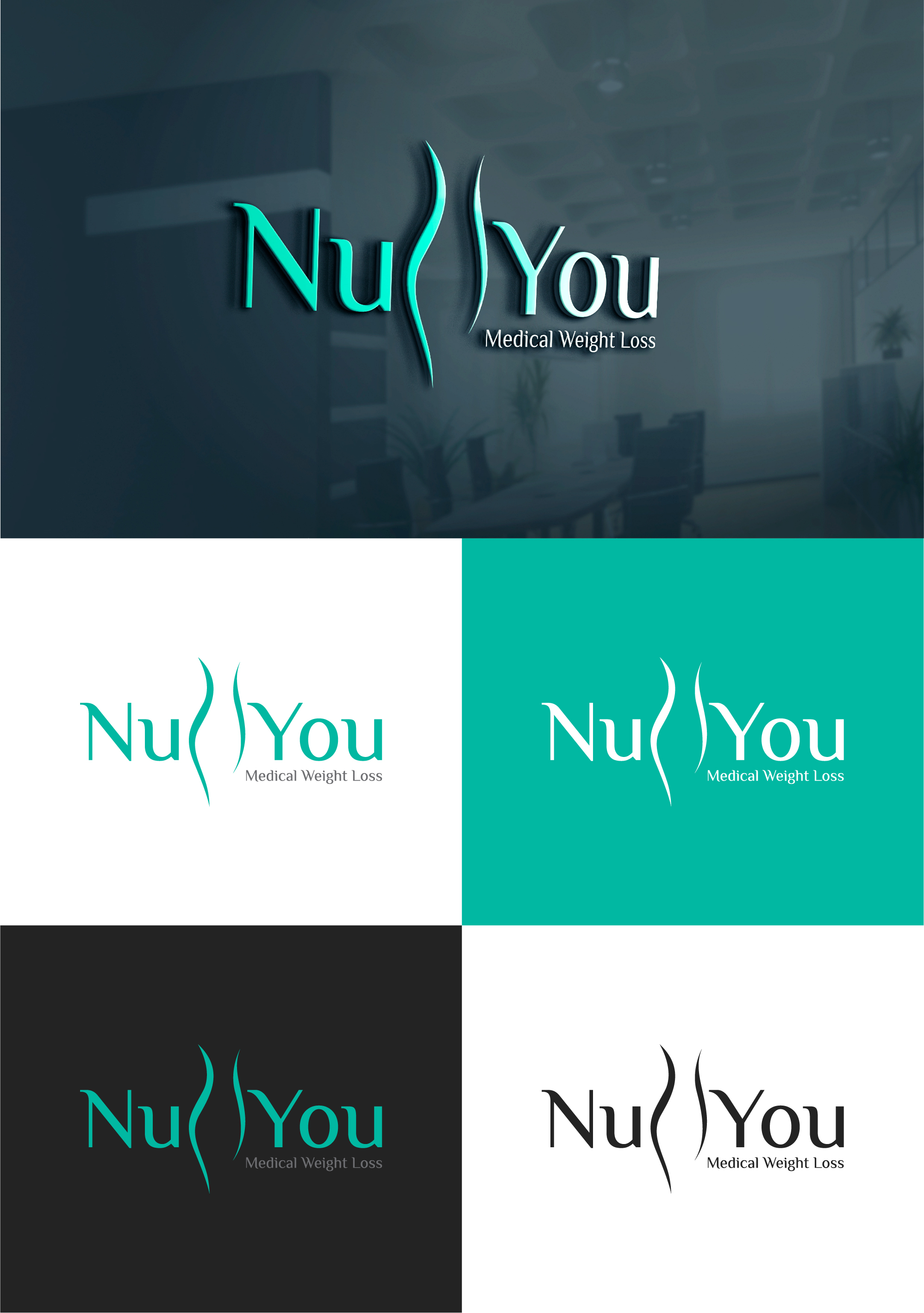 Logo-Design von sushsharma99 für NuYou Medical Weight Loss | Design: #27839161