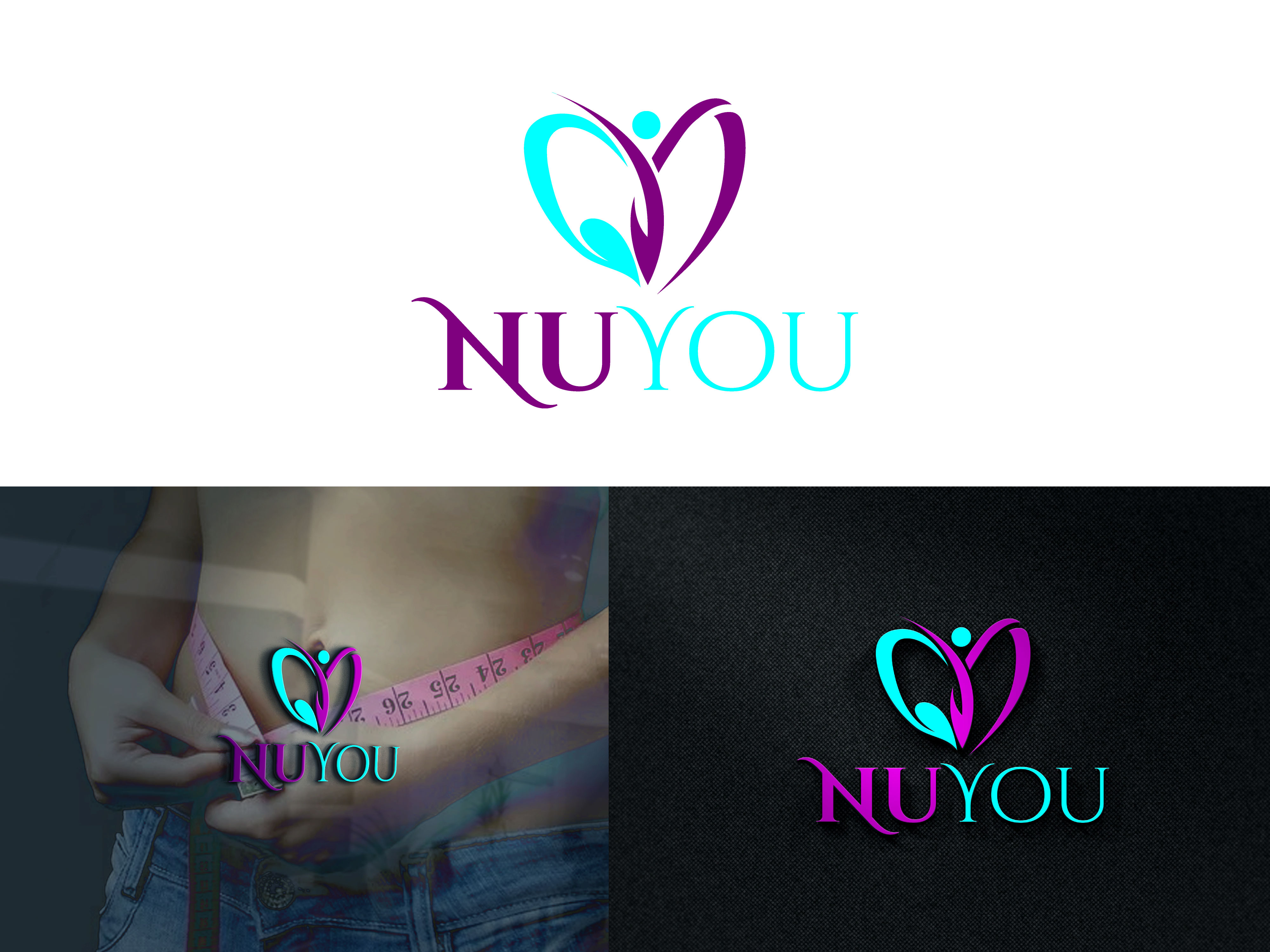 Logo Design by Hieroglyphics for NuYou Medical Weight Loss | Design #27824055