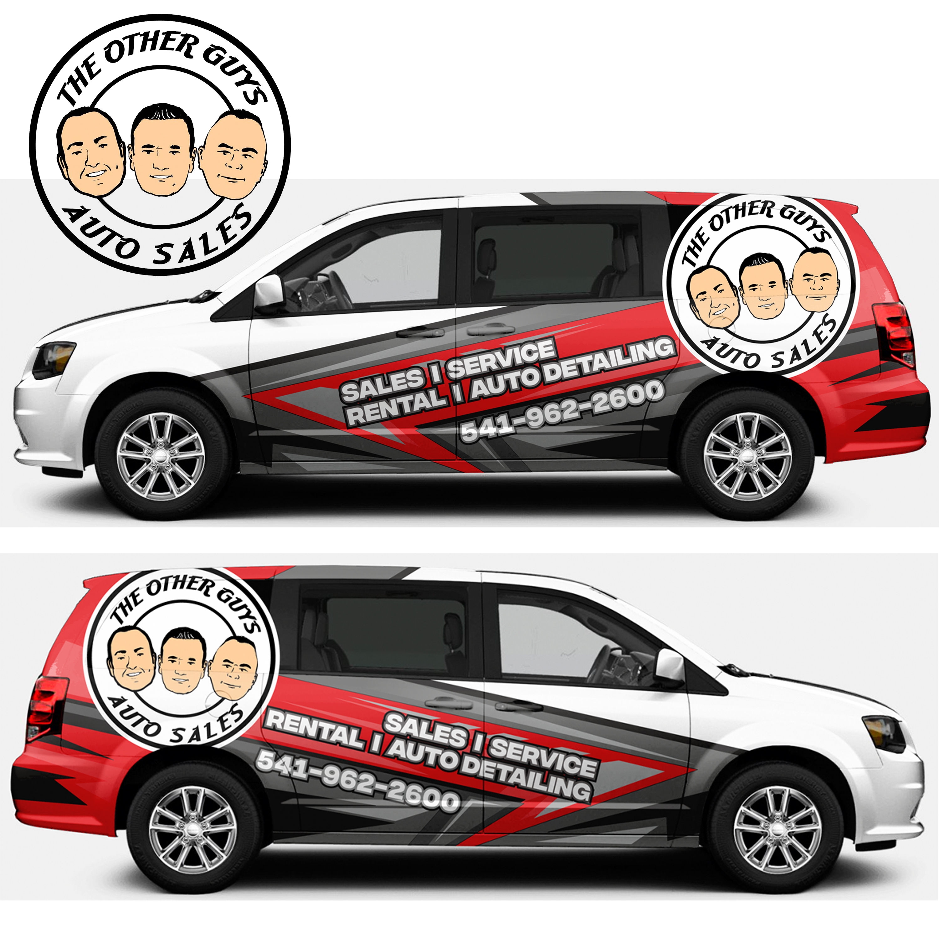 Graphic Design by MAKE ME THE WINNER for The Other Guys Auto Sales | Design #27843958
