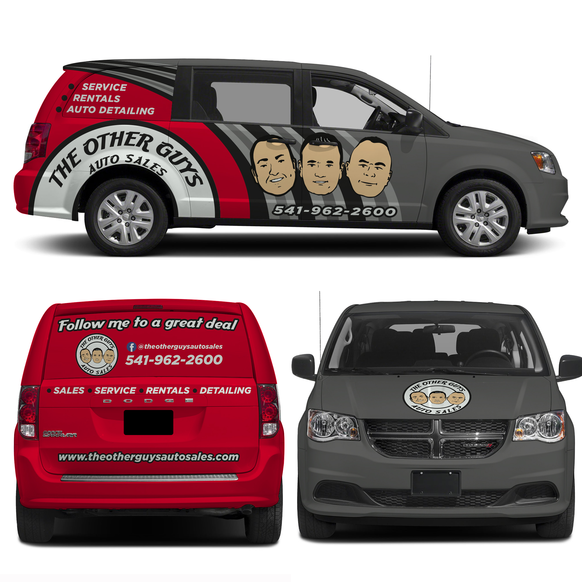 Graphic Design by haru_ichiban for The Other Guys Auto Sales | Design #27948543