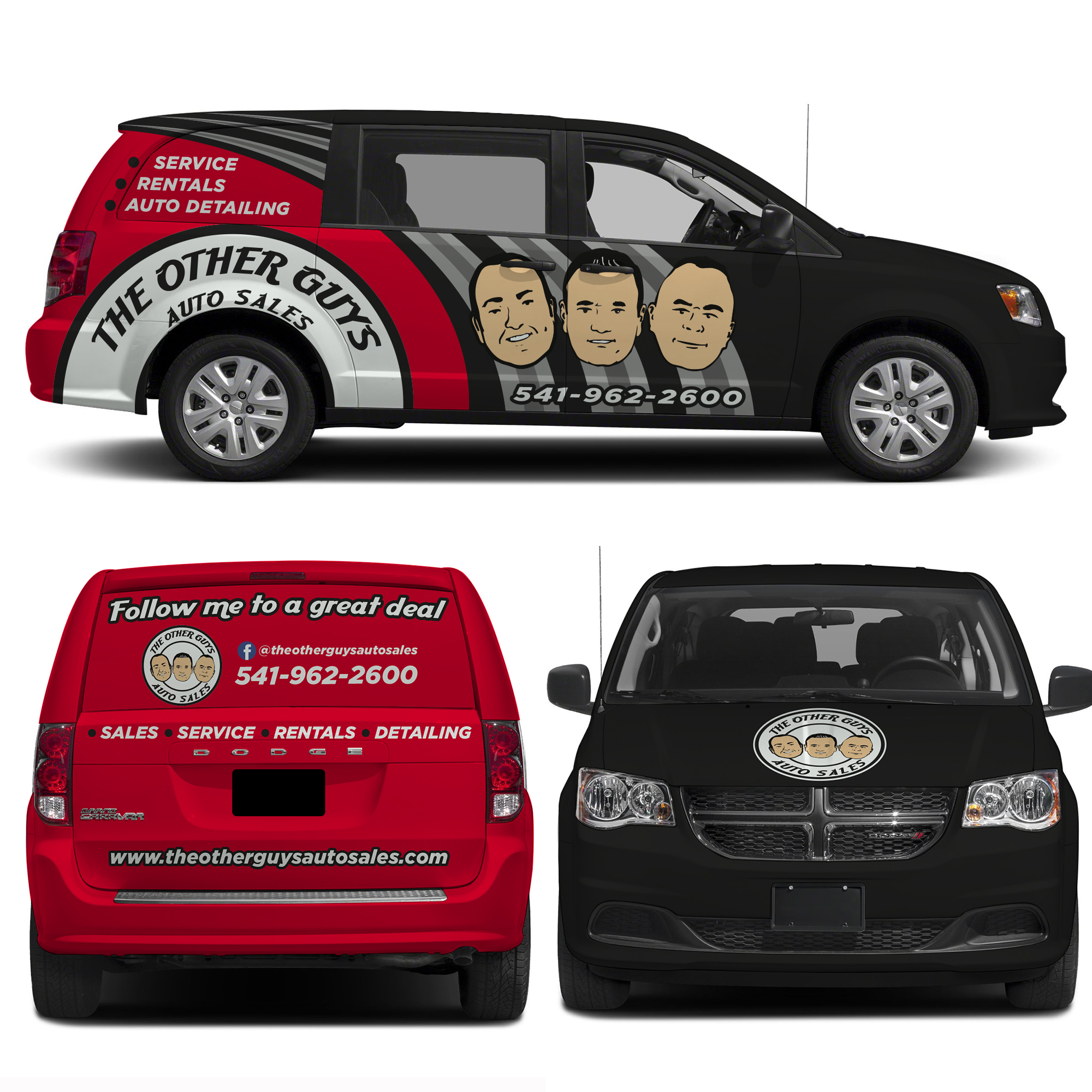 Graphic Design by haru_ichiban for The Other Guys Auto Sales | Design #27948547