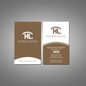 Business Card Design by Creations Box 2015 for this project | Design: #27826616