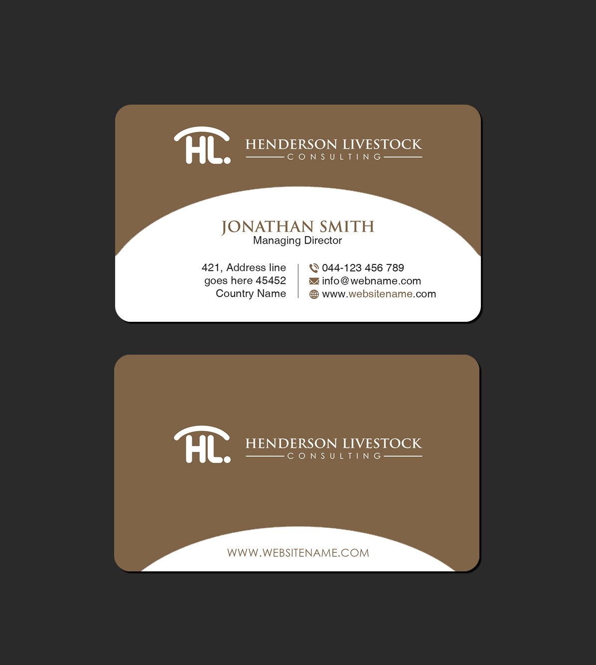 Business Card Design by Creations Box 2015 for this project | Design #27828050