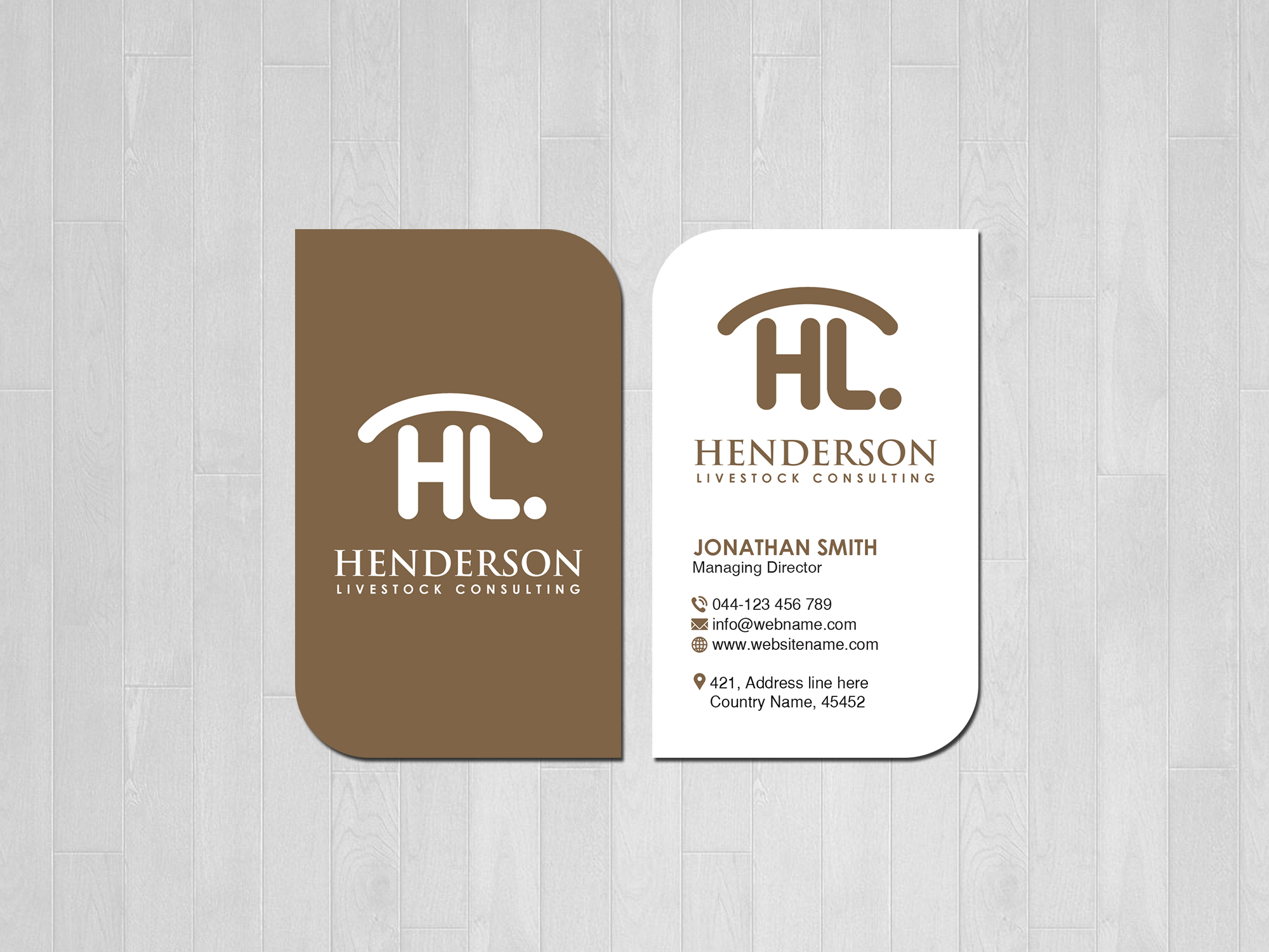 Business Card Design by Creations Box 2015 for this project | Design #27828052