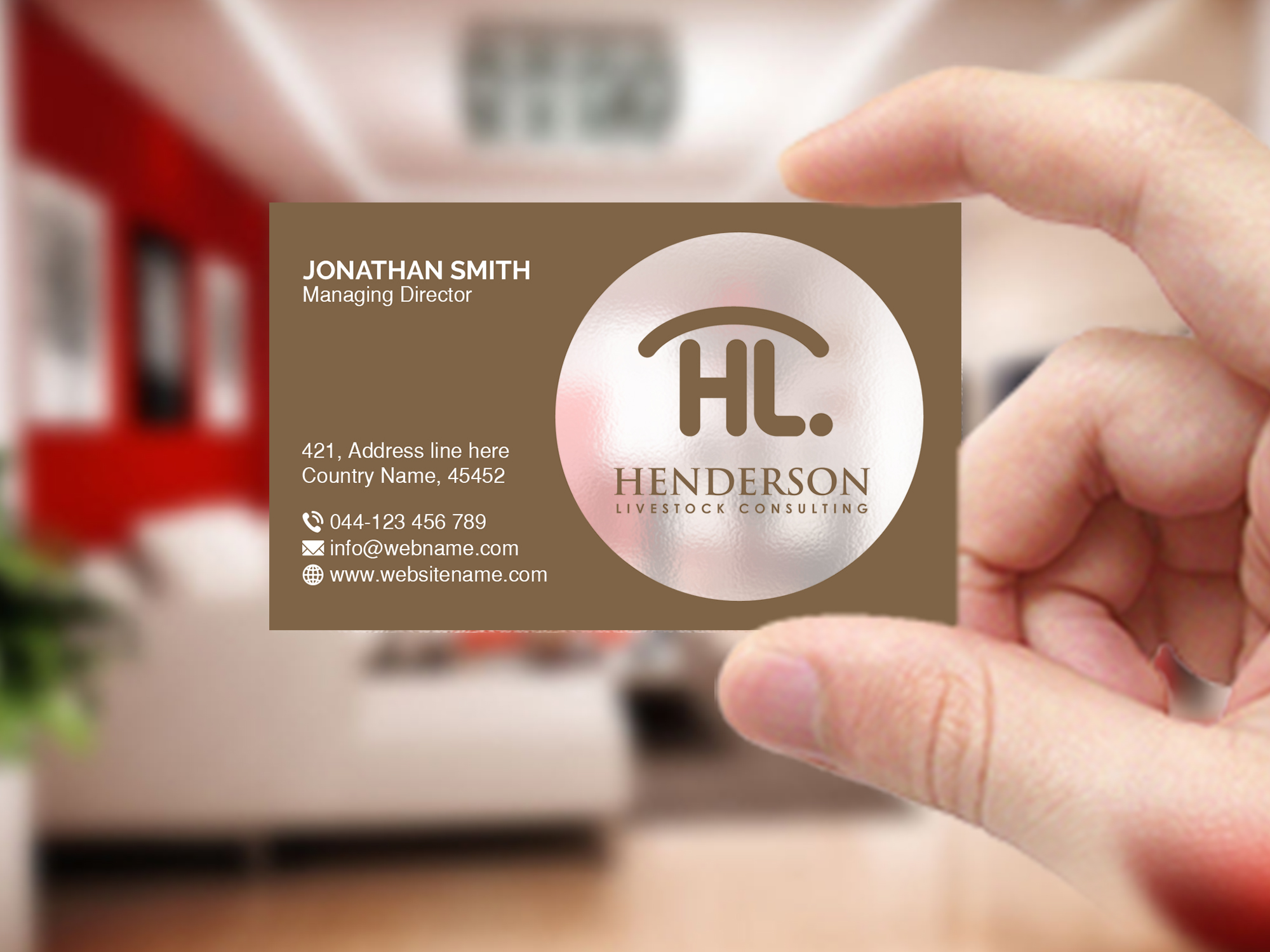 Business Card Design by Creations Box 2015 for this project | Design #27828059