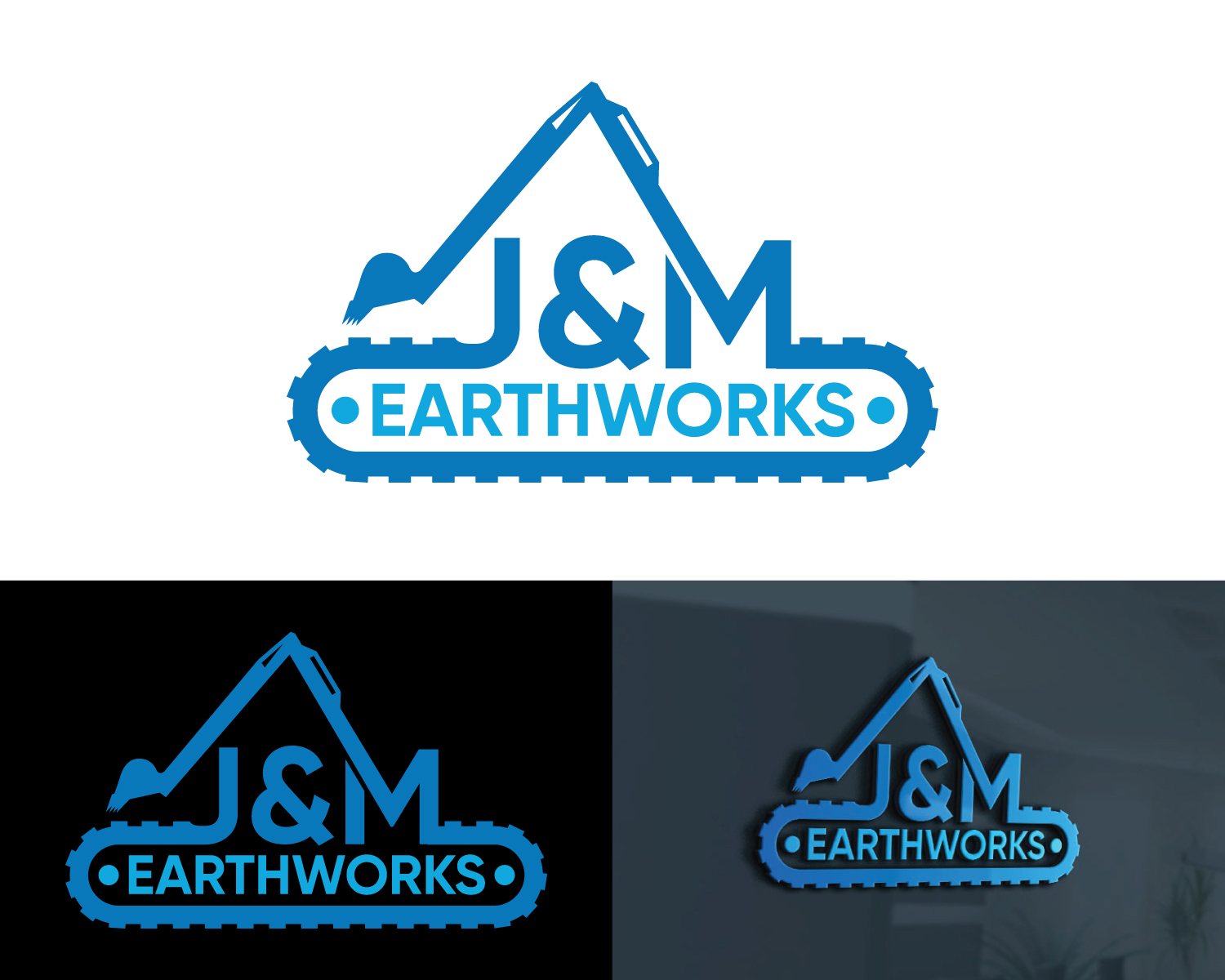 Logo-Design von Box Graphic für J&M Earthworks  | Design #27830040