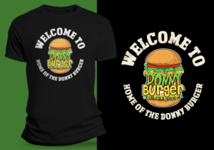 Donny Burger, Home Of The Donny Burger | Diseño Gráfico por SAI DESIGNS