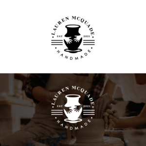 Main text- Lauren McQuade Subtext- Handmade | Logo-Design von DSCMedian™