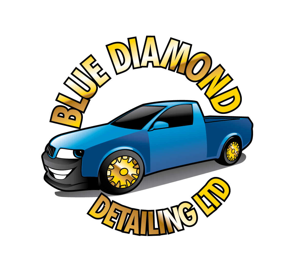 Logo Design by blue eye for BLUE DIAMOND DETAILING LTD | Design #27830762