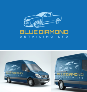 Logo Design by AbhishekkM'24 for BLUE DIAMOND DETAILING LTD | Design: #27833356