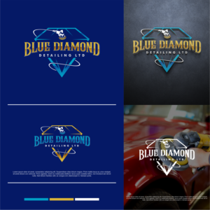 Logo Design by Nembelas Studio for BLUE DIAMOND DETAILING LTD | Design: #27836889