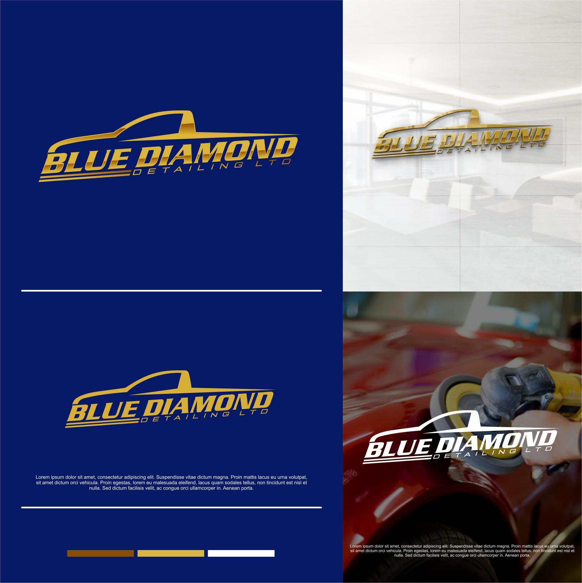 Logo Design by Nembelas Studio for BLUE DIAMOND DETAILING LTD | Design #27840271