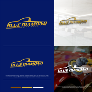 Logo Design by Nembelas Studio for BLUE DIAMOND DETAILING LTD | Design: #27840271