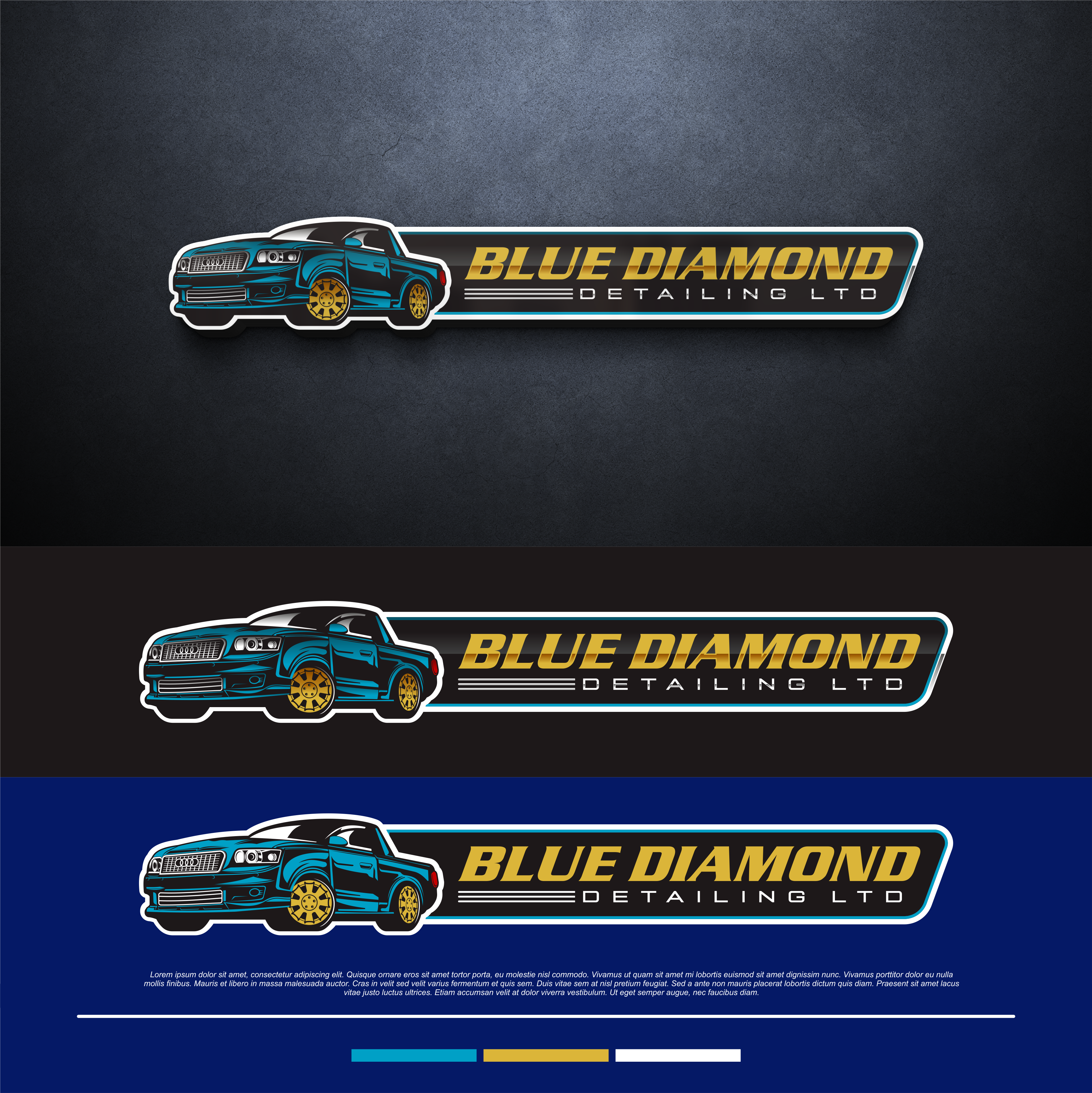 Diseño de Logo por Nembelas Studio para BLUE DIAMOND DETAILING LTD | Diseño #27849297