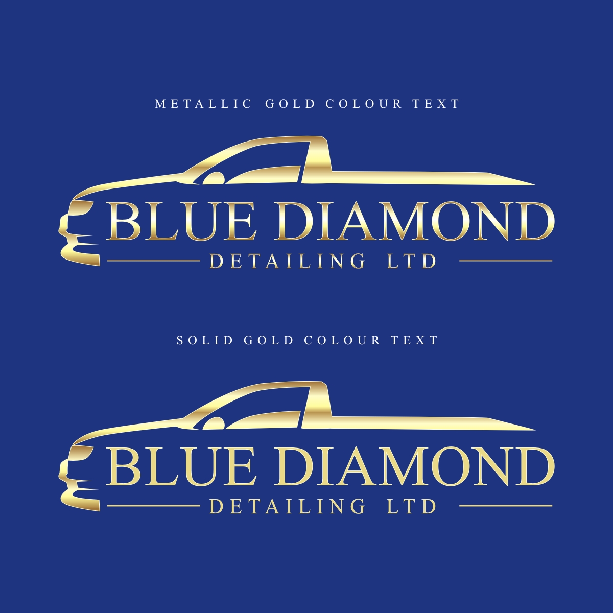 Logo Design by N83touchthesky for BLUE DIAMOND DETAILING LTD | Design: #27844582