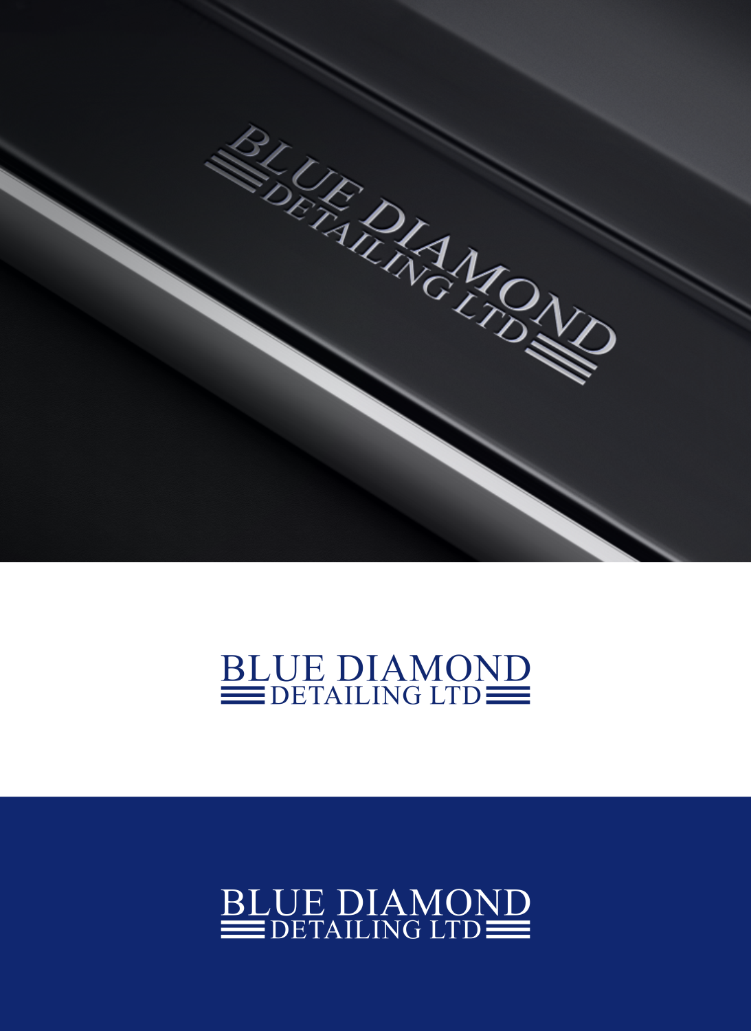 Logo Design by in creative for BLUE DIAMOND DETAILING LTD | Design #27832758