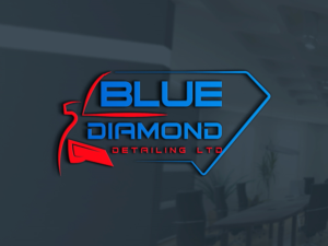 Logo Design by MH@Designer for BLUE DIAMOND DETAILING LTD | Design: #27831714