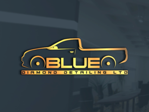 Logo Design by MH@Designer for BLUE DIAMOND DETAILING LTD | Design: #27832751