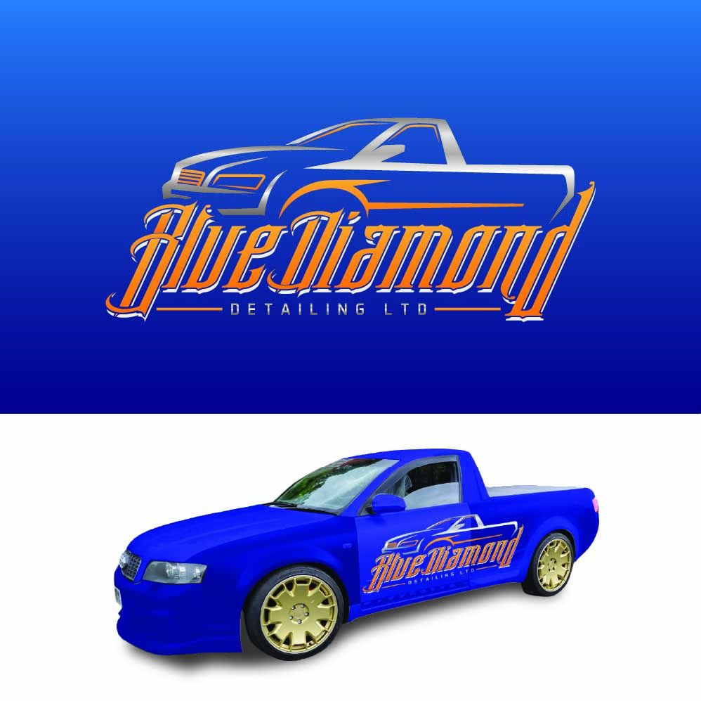 Logo Design by yudaharv for BLUE DIAMOND DETAILING LTD | Design #27831591