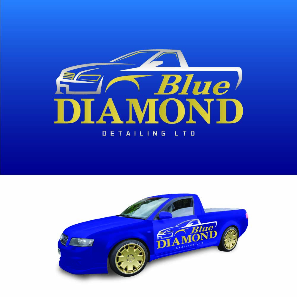 Logo Design by yudaharv for BLUE DIAMOND DETAILING LTD | Design #27831592