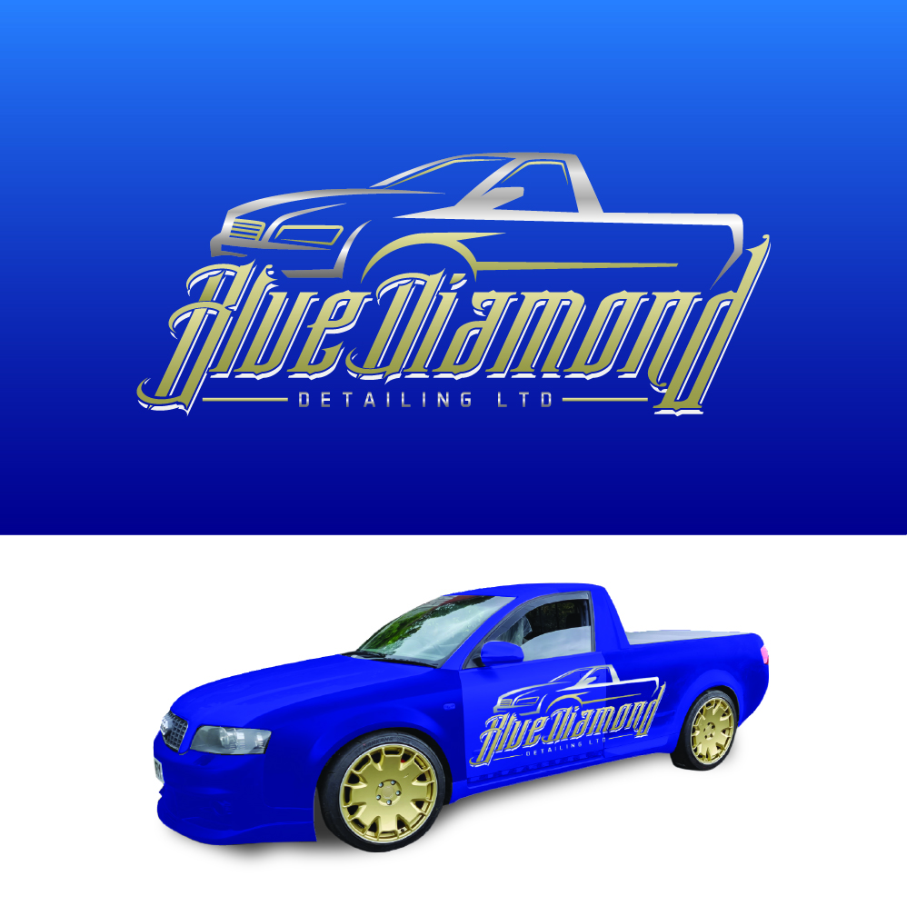 Logo Design by yudaharv for BLUE DIAMOND DETAILING LTD | Design #27832851