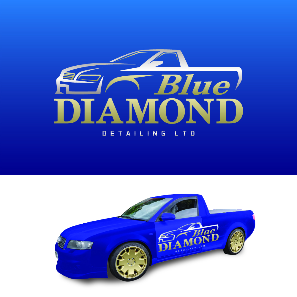 Logo Design by yudaharv for BLUE DIAMOND DETAILING LTD | Design #27832853