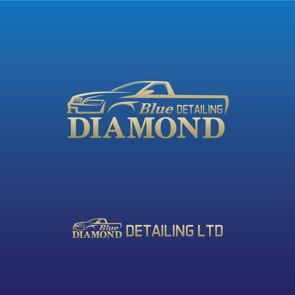 Logo Design by yudaharv for BLUE DIAMOND DETAILING LTD | Design #27843569