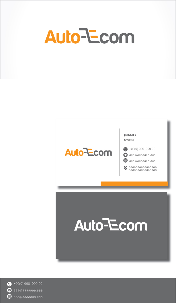 Logo Design by zebronicgraphic for Auto-Ecom | Design #27835948
