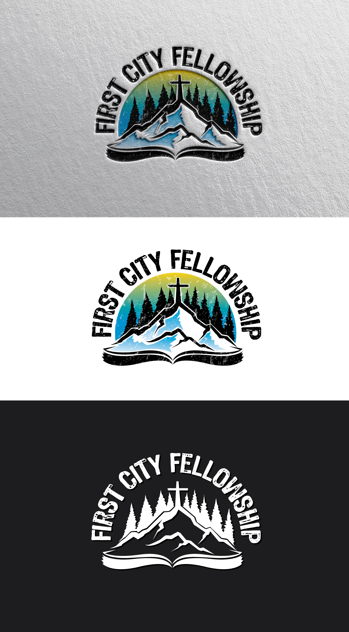 Logo Design by blue eye for First City Fellowship | Design #27833293