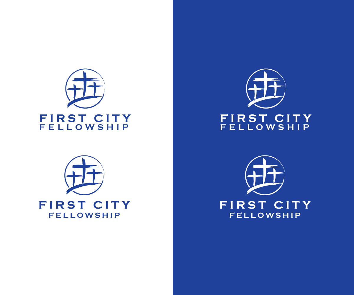 Logo-Design von step forward 2 für First City Fellowship | Design #27839374