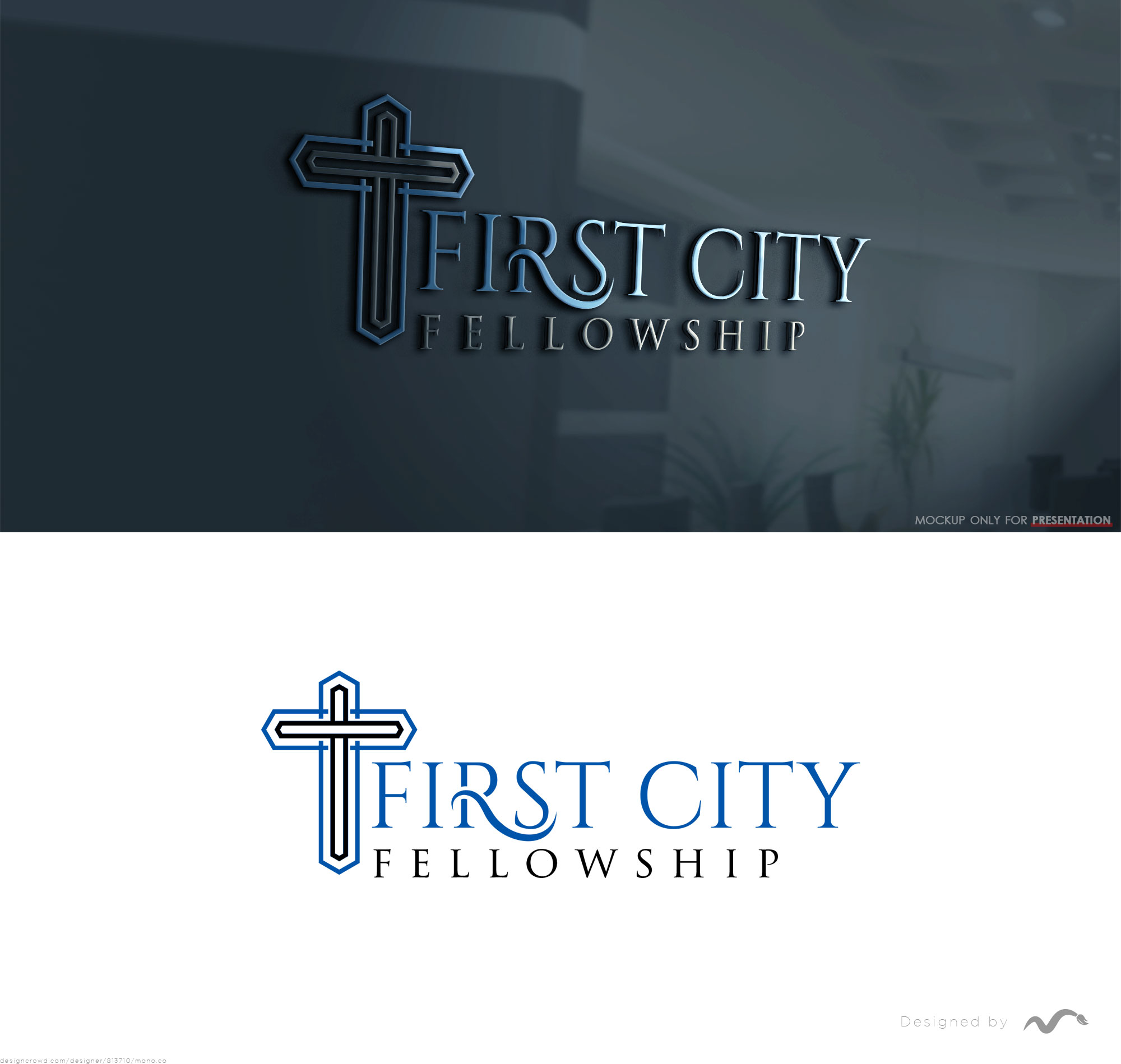 Logo Design by Mono.co for First City Fellowship | Design #27831876