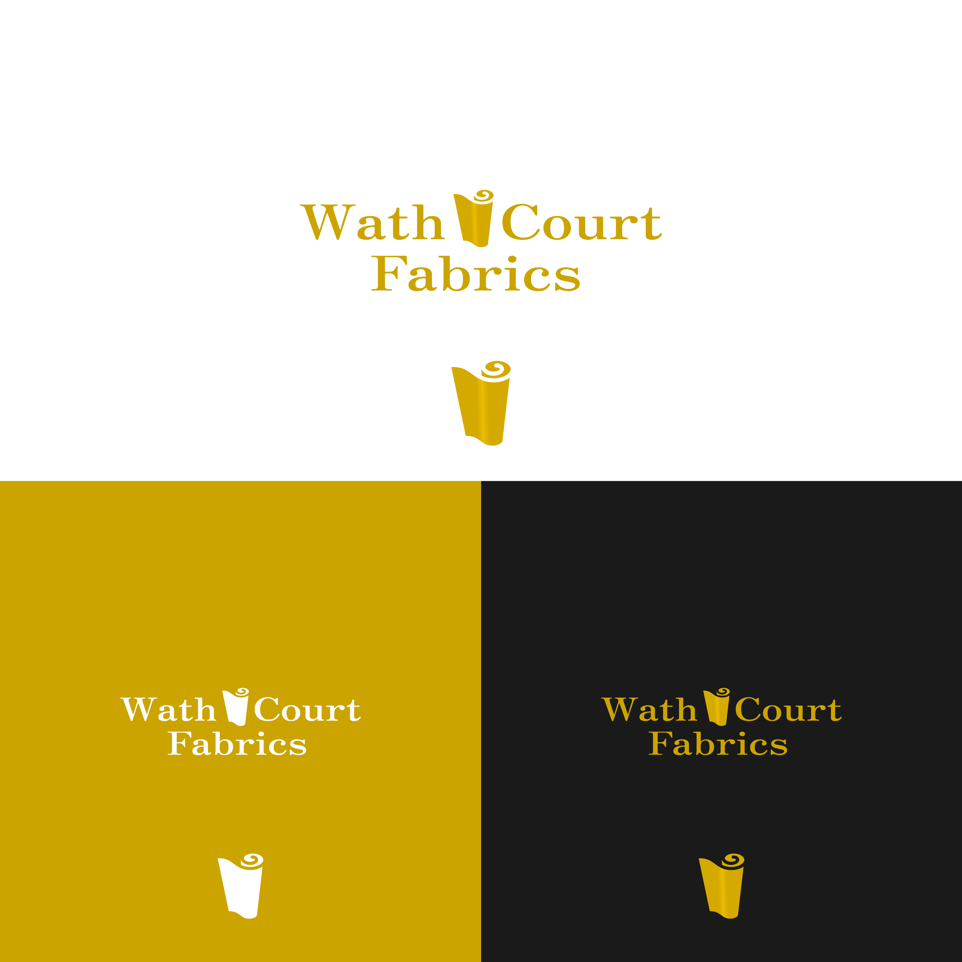 Logo Design by Ota design for Wath Court Fabrics | Design #27835378