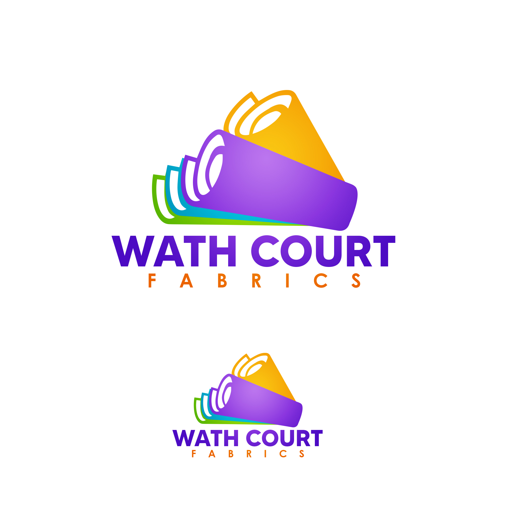 Logo Design by DSCMedia™ for Wath Court Fabrics | Design #27834986