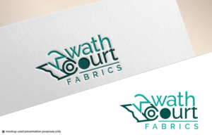 Logo Design by Rubia@ for Wath Court Fabrics | Design: #27832639