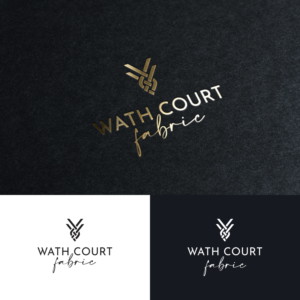 Logo Design by Radsky17 for Wath Court Fabrics | Design: #27835354