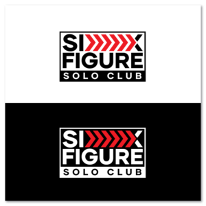 Six Figure Solo Club | Logo Design by Sujit Banerjee