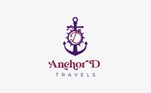 Anchor D Travels | Logo Design by The Seventh Key Magic