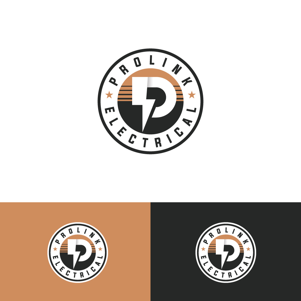 Logo Design by Sujit Banerjee for Prolink Electrical | Design #27846373