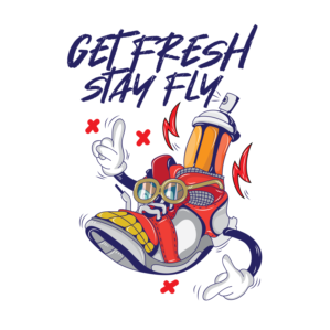 T-shirt Design by dskyvbc for Get Fresh Stay Fly | Design: #27842022