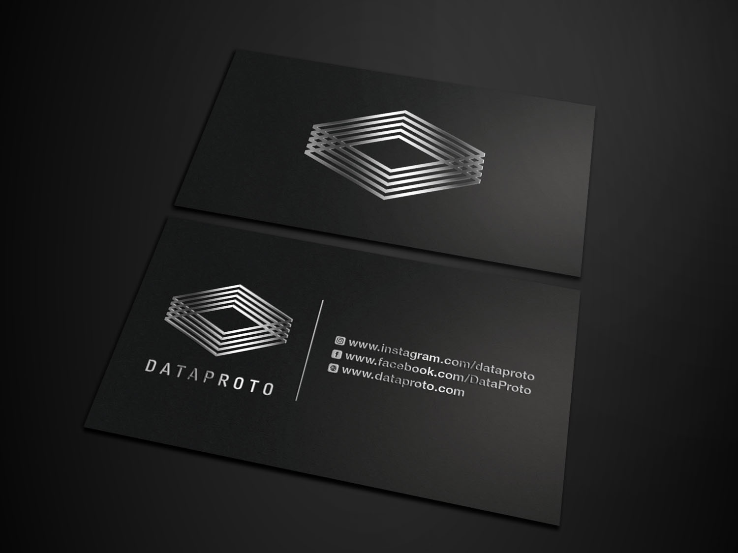 Business Card Design by RENEXIT for DataProto | Design #27836554