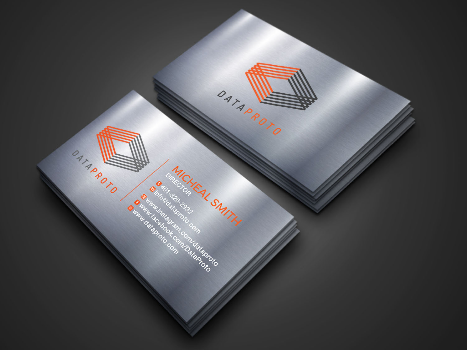 Business Card Design by RENEXIT for DataProto | Design #27836556