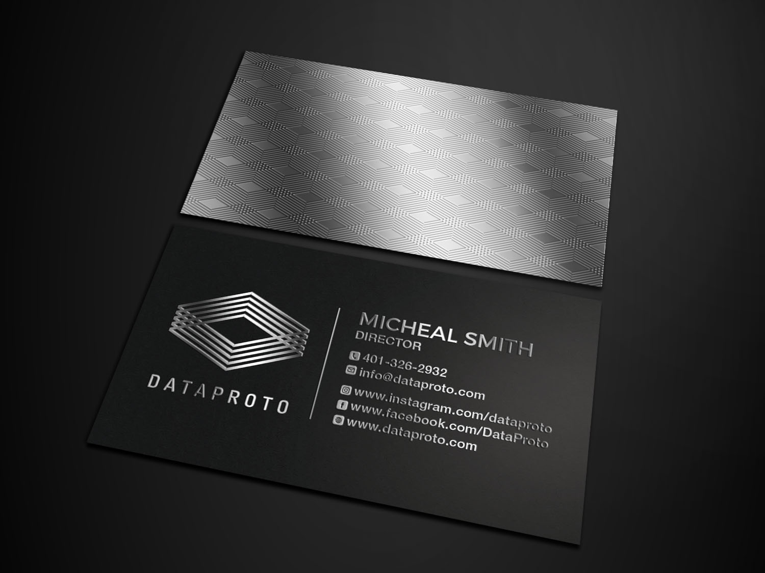 Business Card Design by RENEXIT for DataProto | Design #27836592