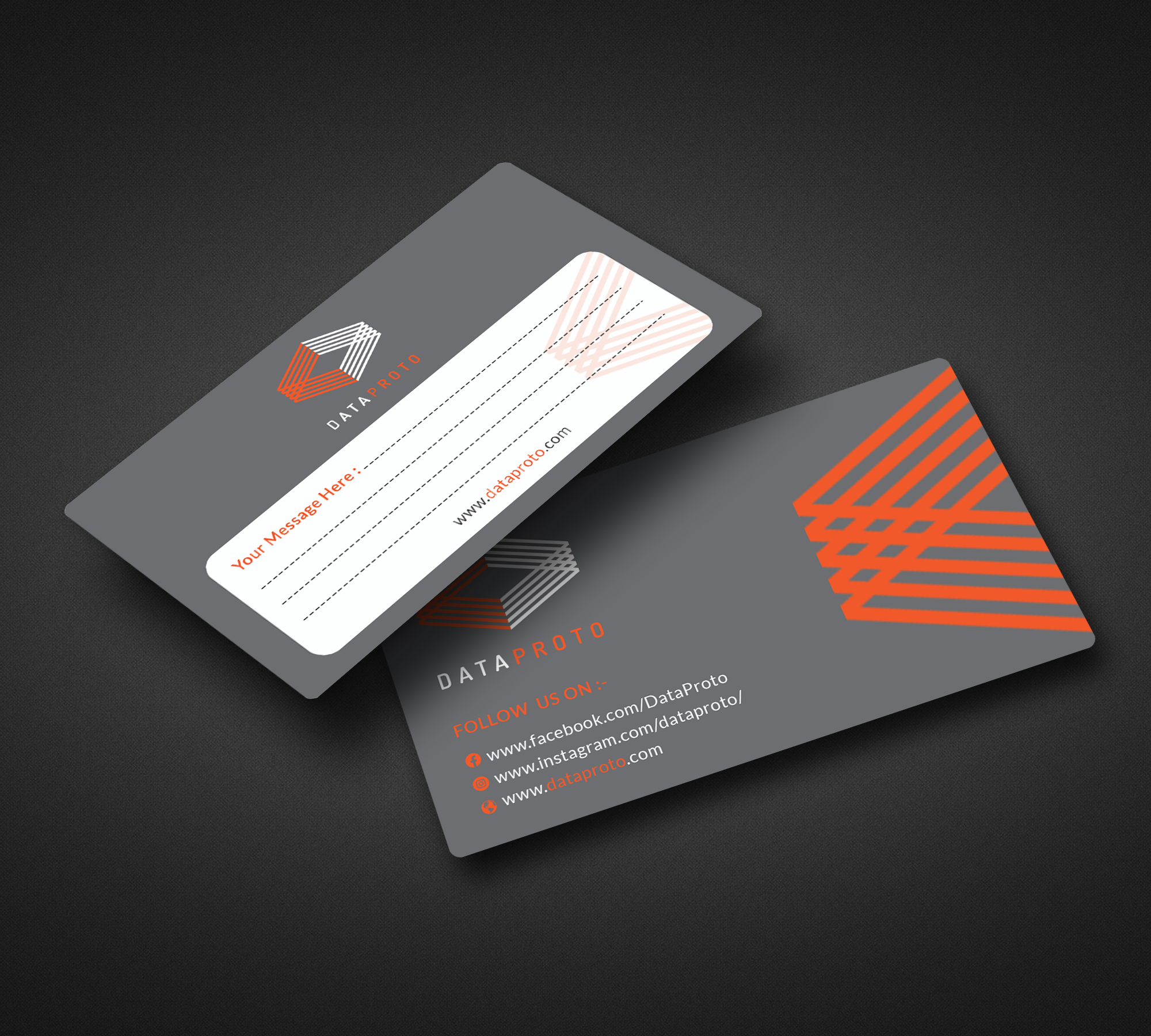 Business Card Design by SHADMIN SHAKIB 94 for DataProto | Design #27840379