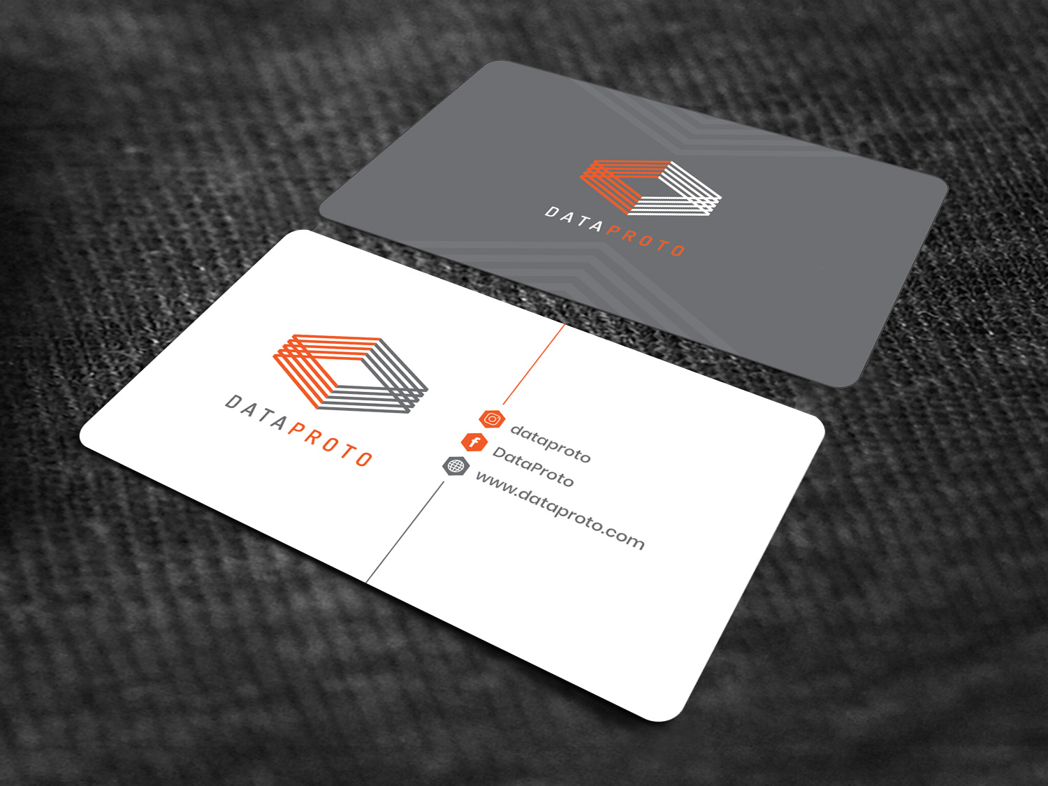 Business Card Design by Sandaruwan for DataProto | Design #27836807