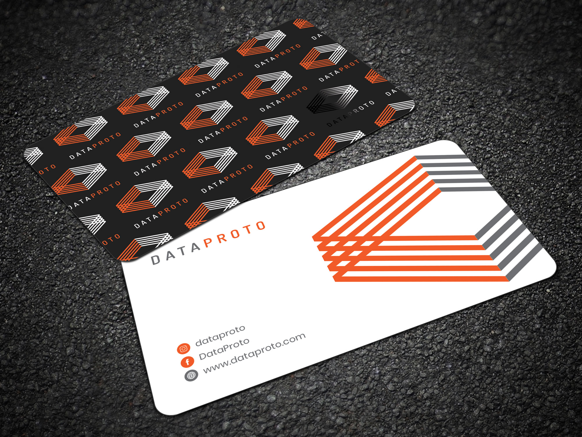 Business Card Design by Sandaruwan for DataProto | Design #27837734