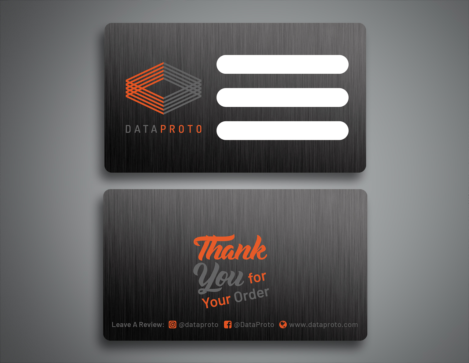 Business Card Design by Creative Moon Design for DataProto | Design #27838530