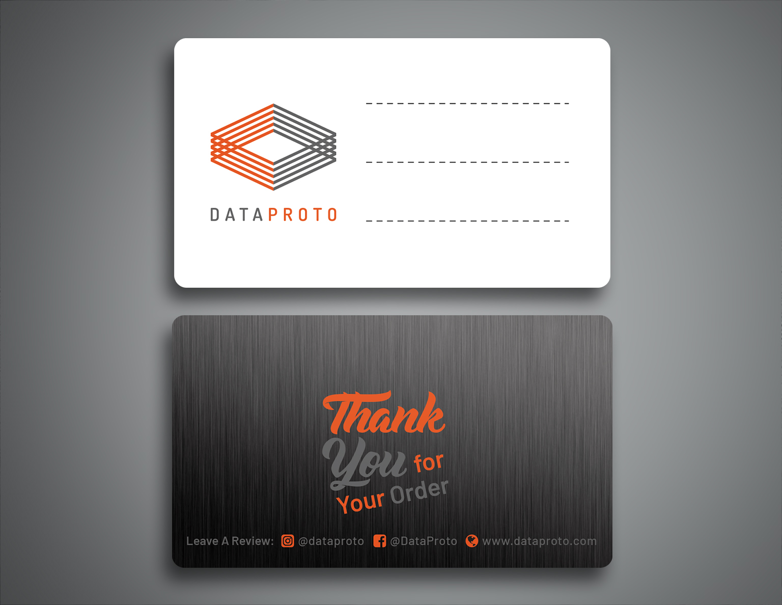 Business Card Design by Creative Moon Design for DataProto | Design #27838531